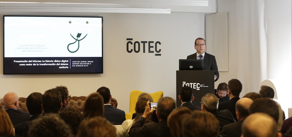 Cotec analiza la digitalización del Sistema Nacional de Salud