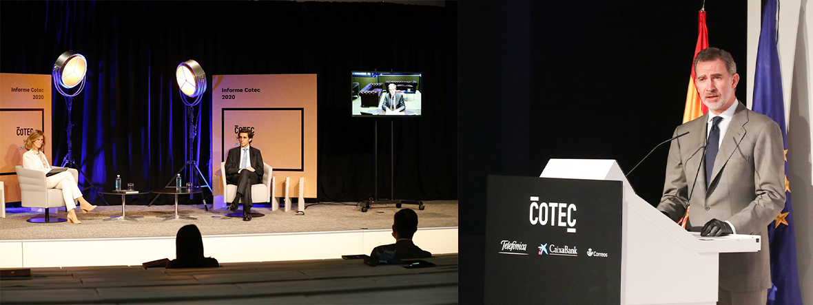 Presentación virtual del 'Informe Cotec 2020'