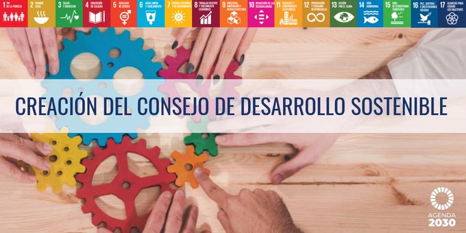 Participación en el Consejo de Desarrollo Sostenible para la Agenda 2030